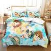 Luxury New 3D Print Anime Your Lie in April Bedding Set Boys Girls Twin Queen Duvet Cover  Kids Adult Fashion Home Textileextile