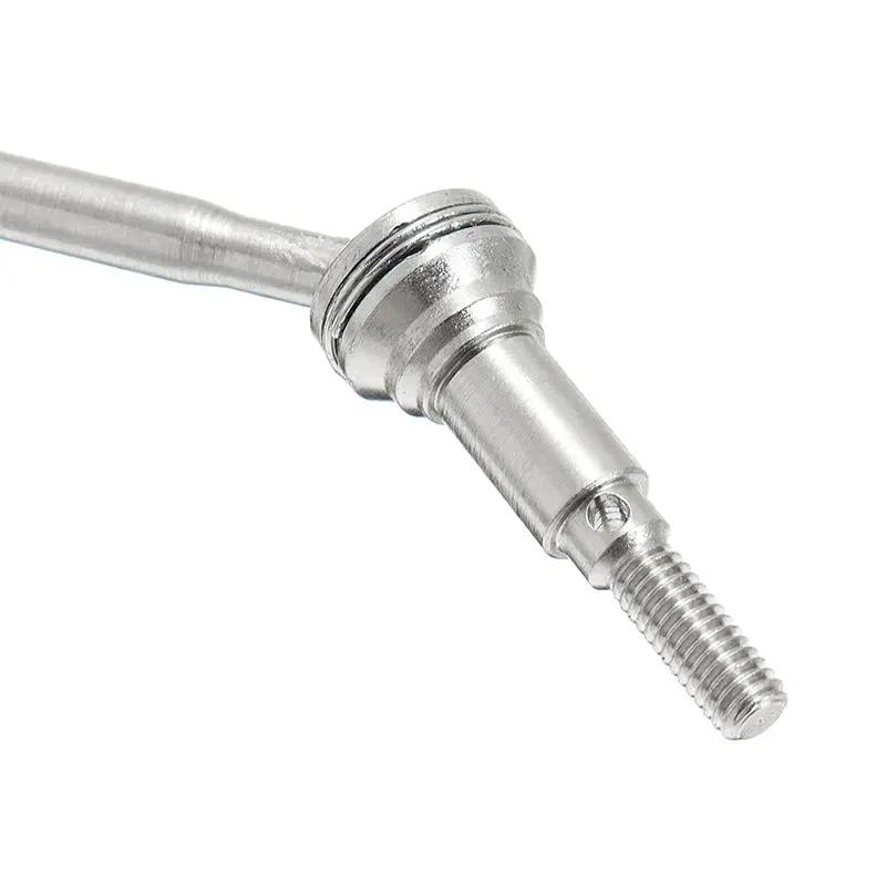 2PCS Front Universal Stainless Steel CVD Drive Shaft Kit For XinleHong 9125 1/10 RC Car Parts