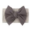 New bow nylon headband, cute soft elastic twill bubble baby hair accessories, baby headband