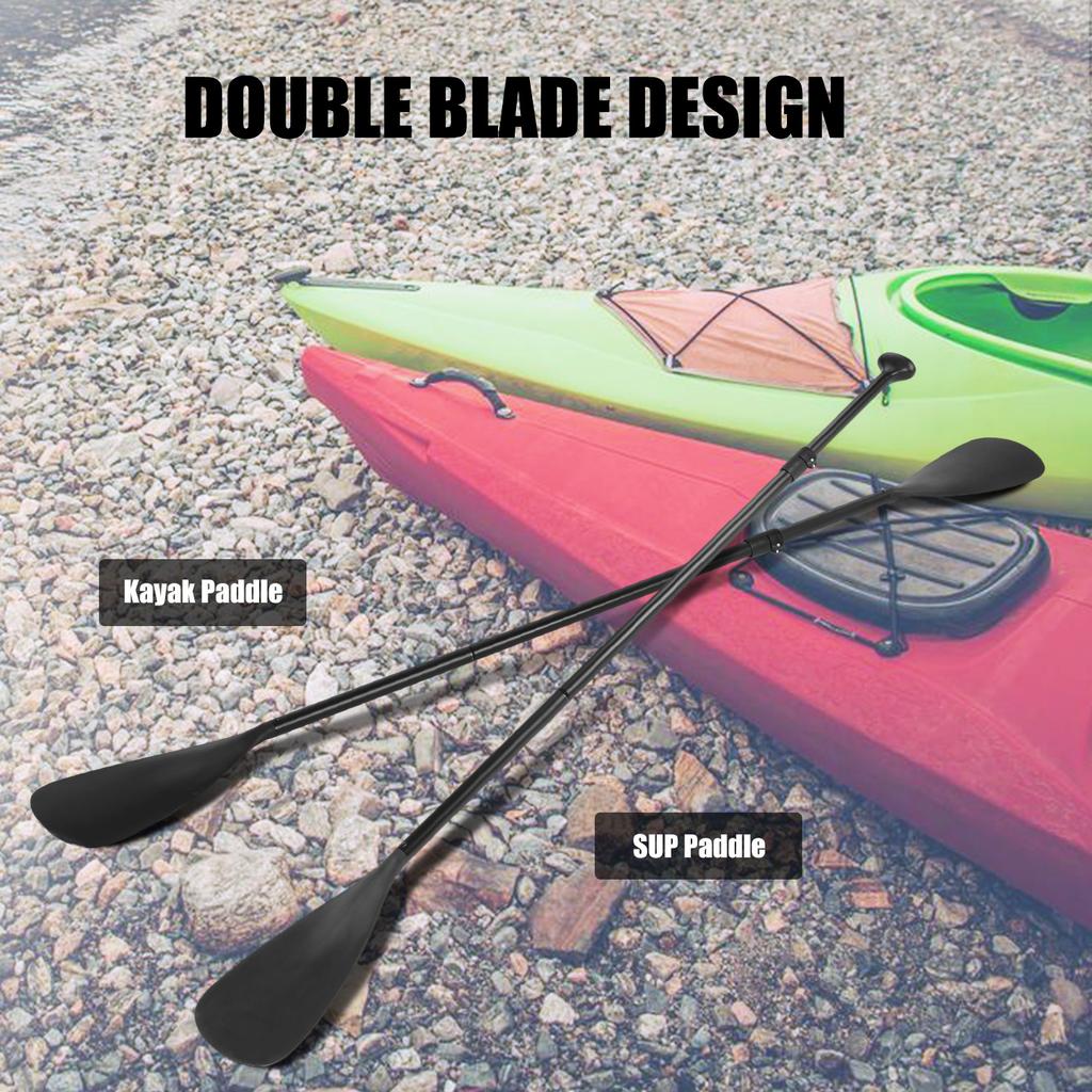 4-Piece Dual Purpose     Paddle Kayak Boat Stand Up Paddle Board