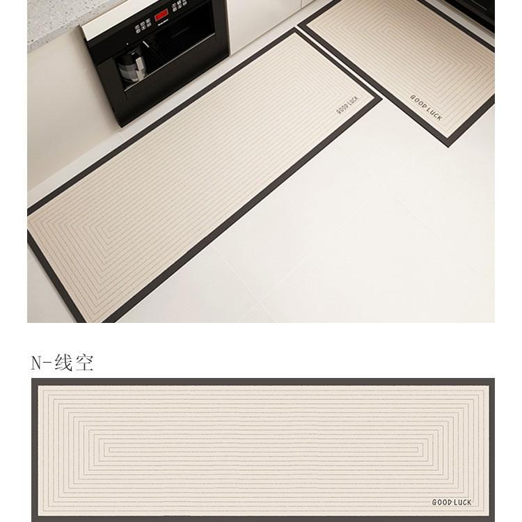 Kitchen Floor Mat Absorbent  Dirty  Oilproof Diatom Mud Household Printing Easy   Take Care of Bathroom Floor Mat Environmental Protection and Nonslip