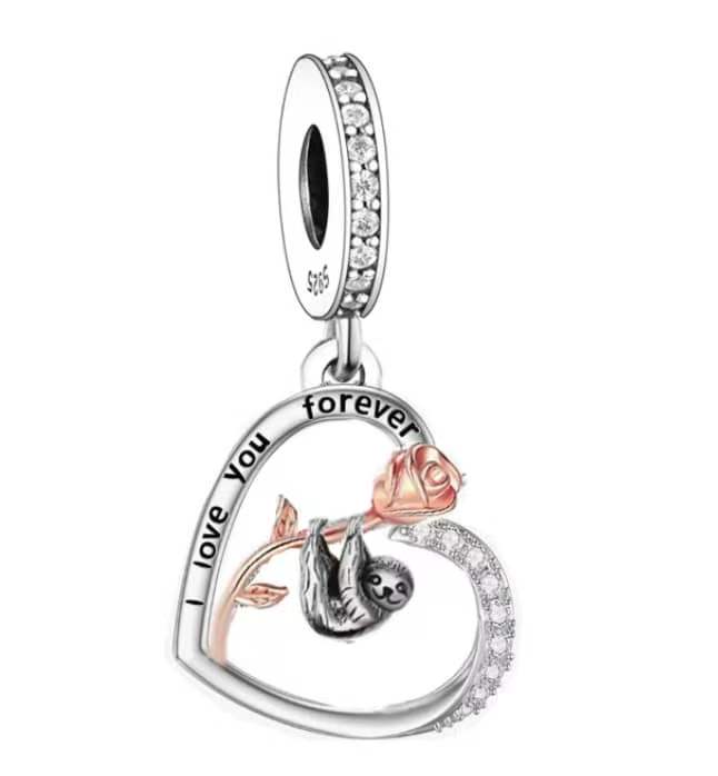 Fit Original Pan Charm Braceletcopper Yorshire Chihuahua Schnauzer Pomeranian Poodle Dog Bead For Making Women Berloque Diy