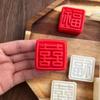 DIY Hand Press Pastry Mold Plastic Moon Cake Maker Baking Tools Moon Cake Mold  Ice Skin Mooncake