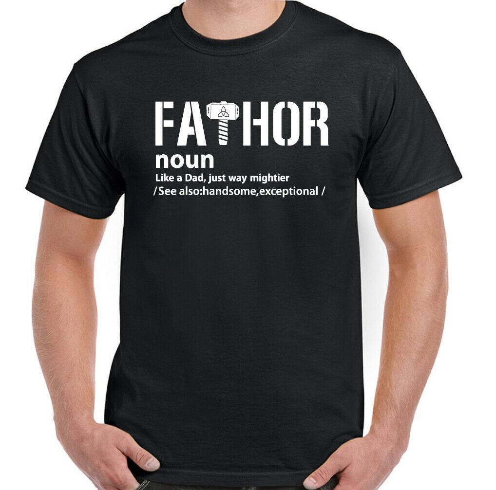 

26 FATHER S DAY T-Shirt Dad Superhero Thor Daddy Tee Top Gift Present Idea FATHOR Unisex T-Shirt XXXL