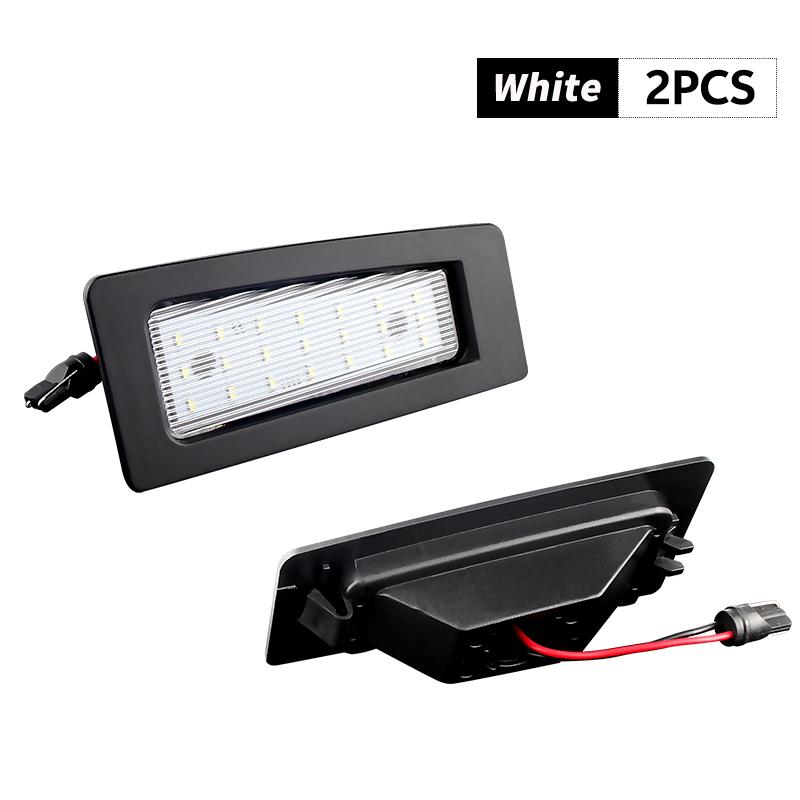 

2PCS LED Number Plate Lamp For Mazda CX-3 2016-up 3 Axela BM/BN 2013-2018 3 (Gen3) 2014-2018 White License Plate Light Assembly