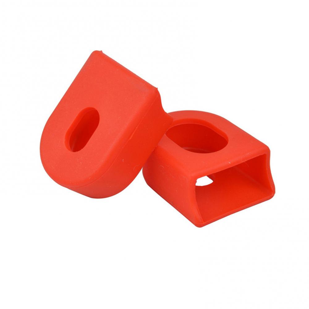 Protective Crankset Crank Cover Crank Crankset Protector Protector Cover 2Pcs Wear-Resistant MTB Bike Bicycle Protectors Covers