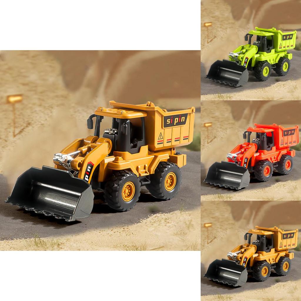 Boys Engineering Vehicle Model With Alloy Shovel For Kids Play And Construction Pretend Play