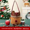 Christmas Gift Bags: Kids' Cartoon Candy & Apple Decor In Santa & Tree Shapes
