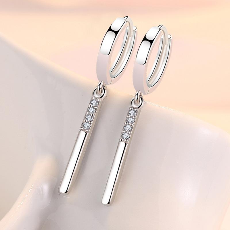 New Style 925 Silver Golden Color Series Women's Earrings Fit Original EarringsWedding Jewelry Exquisite Birthday Gifts