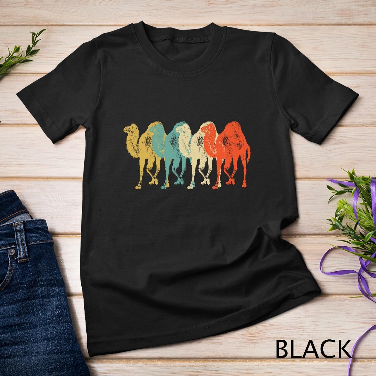 Retro camel Vintage T Shirt Mens Womens Tees Tops gift camel Vintage Unisex T-Shirt Mens Womens Tees Top S