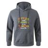Autumn Hooded Sweatshirt Black Gray Teens Long Sleeve Sportswear Hoodie