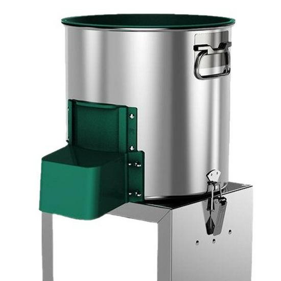 Durable Stainless Steel Bucket-Style Poultry and Vegetable Grass Chopper