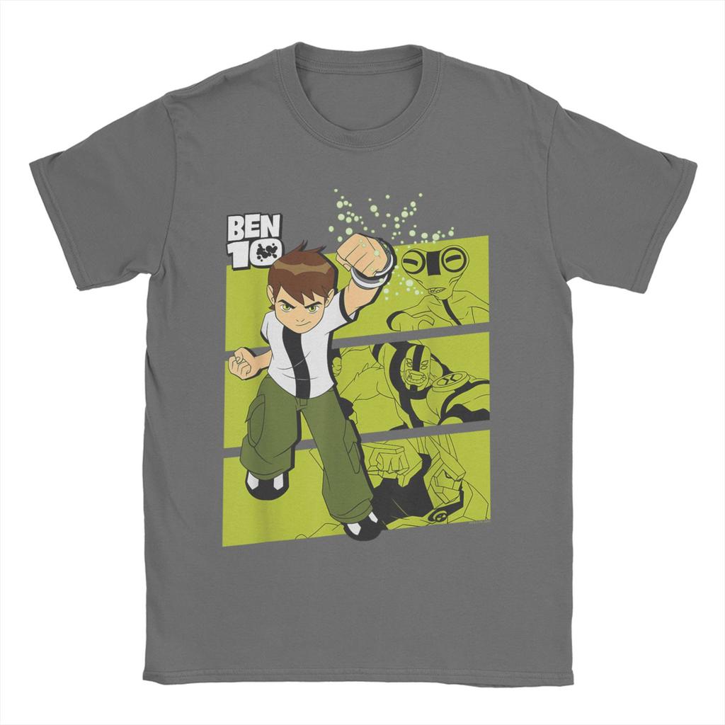 Ben Alien anime T Shirt Summer Hip Hop TShirts Unisex Cotton ONeck Plus Size Clothes Short Sleeves Vintage Tshirt