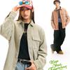Fingercroxx Unisex Plush-Lined Suedette Jacket