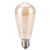 E27 Brown Glass Retro LED Light Lamp Bulb Lighting Decoration for Coffeehouse 2W