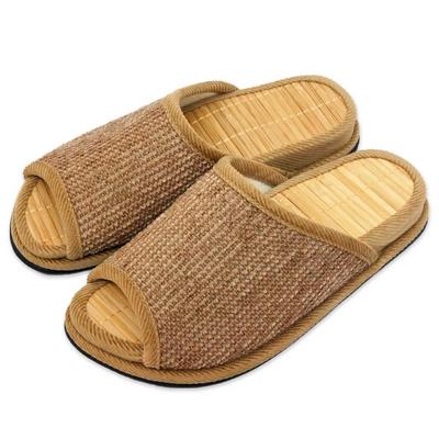 Hakihaki Kobo - Slippers by CREO D Cenote Mall Slippers, Medium, Bamboo Stepping Slippers, Made In Japan, Arch Stimulator, Up To 24cm, Brown