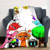 1pc SPRUNKI9 Blanket, Gift, for Men and Women, Soft Blanket, Good for Sofa Bed Couch Travel, Lightweight Flannel Blanket
