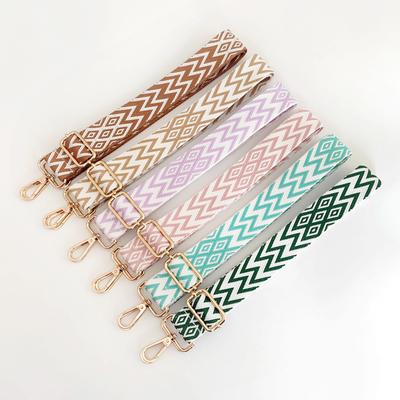 Breiter 3,8 cm Schultertaschengurt, Verbreiterung, verstellbares Muster, Damen-Umhängetasche, DIY-Mode, Nylon, neuer Taschengurt