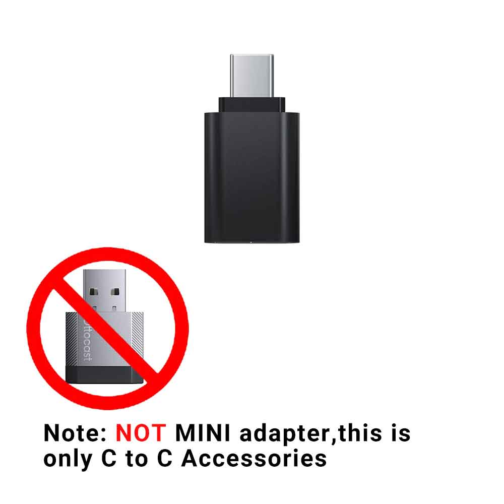 NRYJK1 Ottocast Mini Nova Wireless Adapter CarPlay Android Auto Bluetooth WiFi USB Dongle Cube 3.0 for Nissan Ford Renault Mazda VW Ben