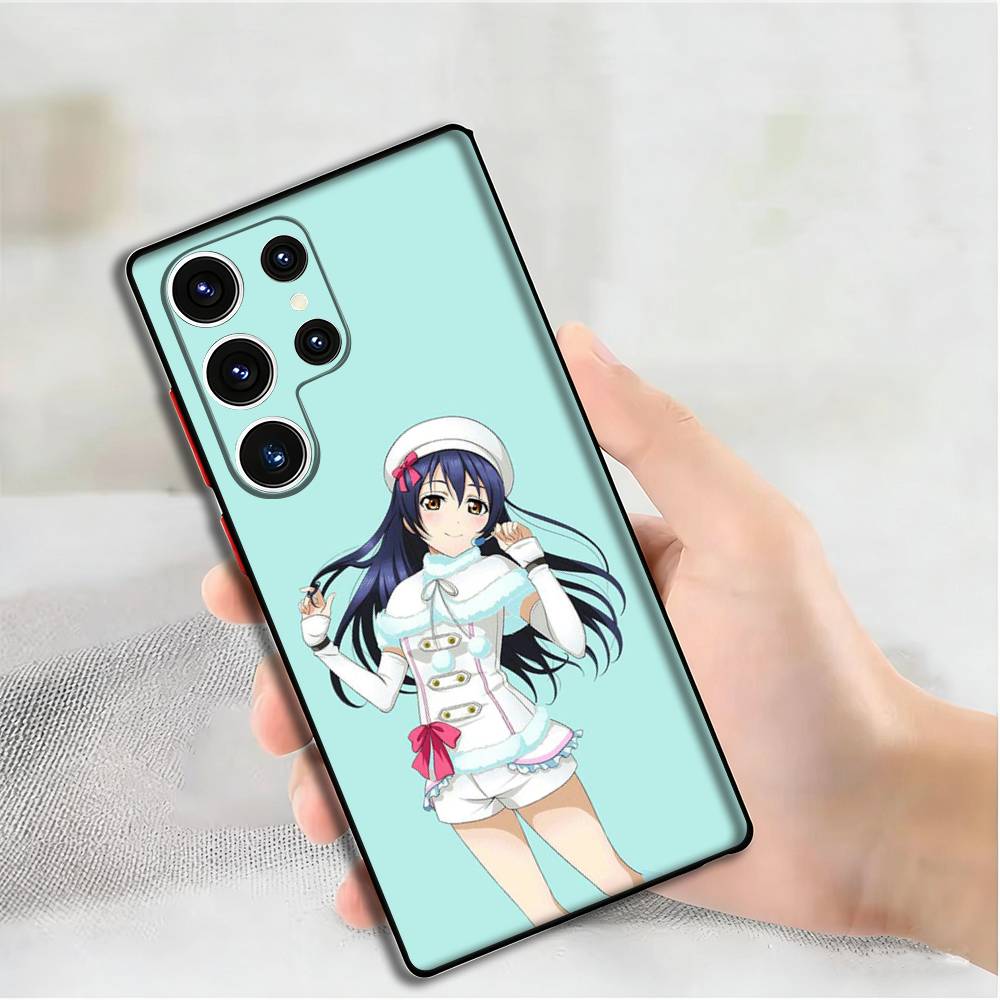 

Anime Cute U-Umi S-Sonoda Phone Silicone Case for Samsung S24,22,20,23,21,20 Ultra Plus Lite 5G Print Cover Samsung S23ULTRA5G