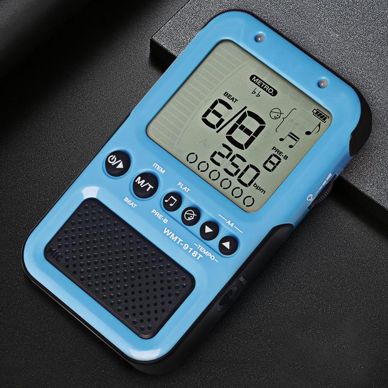 Mini Digital Metronome, Multifunctional, Portable with Speaker, Beat Tempo, with Battery for Piano, Guitar, Saxophone, Flute
