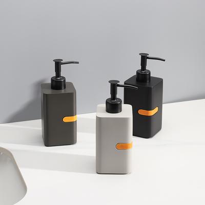 Creative Black Shampoo Shower Gel Dispensing Empty Bottles Hotel Bathroom Swab Box Aromatherapy Bottle Press-On Soap Dispenser