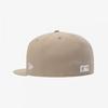 New Era Atlanta Braves Umriss Fitted Cap Kamel 15131692