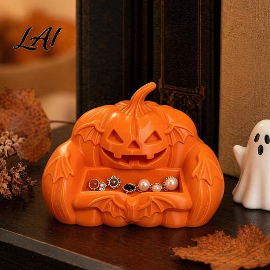 Stylish Room Accessories 3D Printed Ghost Pumpkin Sofa Ornaments Spooky Cute Halloween Desk Decor Tray Haunted Bedroom Decoration House Shelf