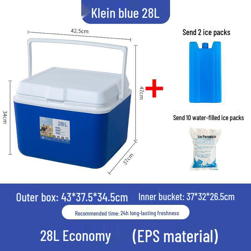 Portable Insulated Refrigerated Box for Home, Car, and Outdoor Use