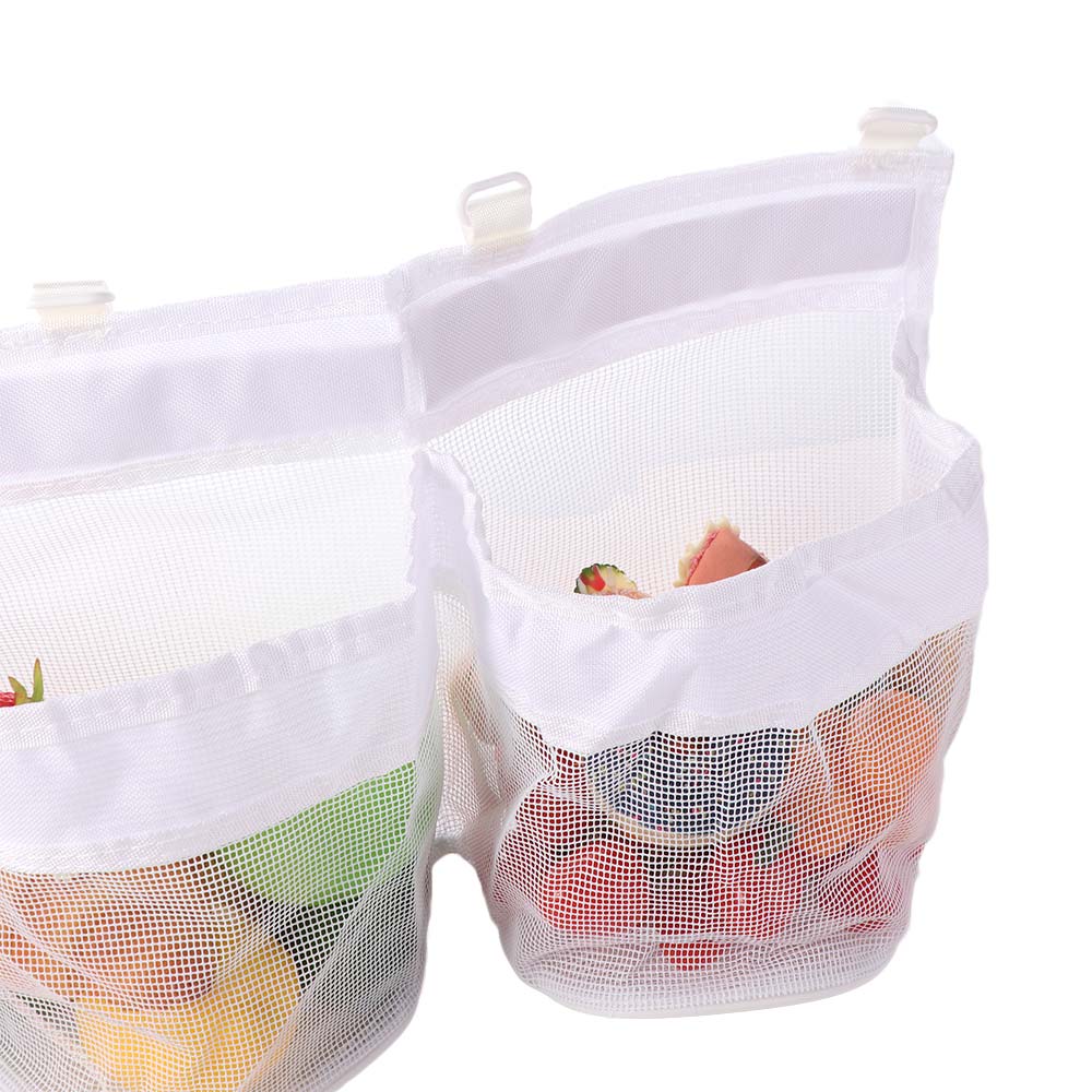 Wall Mounted Children's Toy Storage Bag Quick Drying Mesh Bag Bath Toy Organizer  for Bathroom