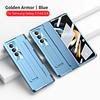 Luxusní ochranné pouzdro s ložiskem a pantem pro Samsung Galaxy Z Fold 3 4 5G 360° celé balení Nárazuvzdorný kryt telefonu pro Fold3 Fold4
