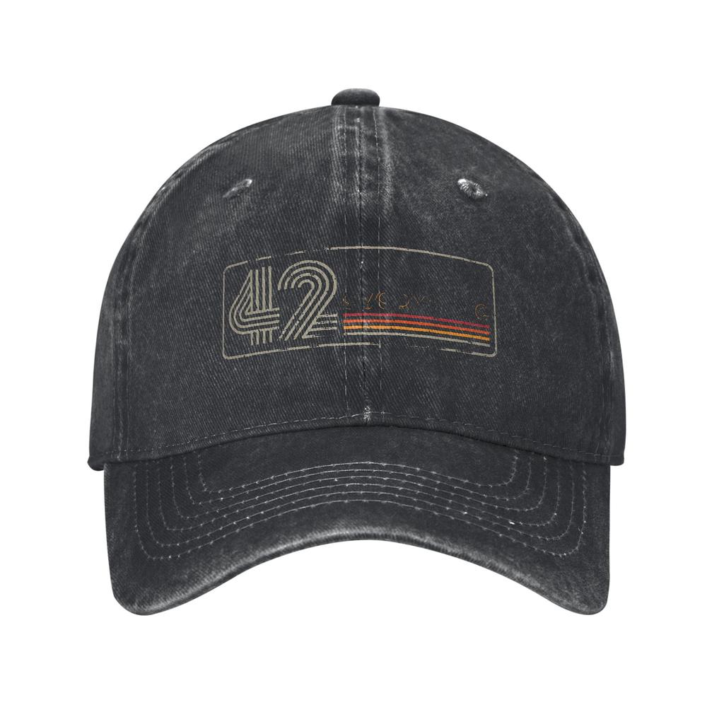 Keine Panik Die Antwort auf die Frage nach dem Leben dem Universum und dem ganzen Rest Douglas Adams Merch Baseballkappen Unisex Täglich Verstellbare Sonnenkappe