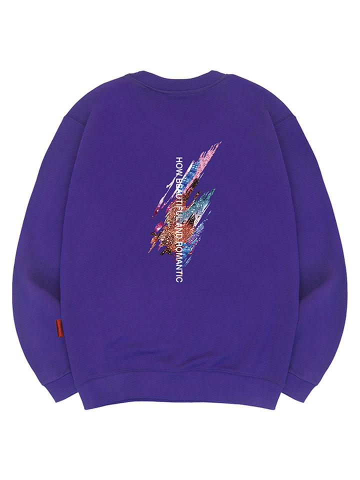 Ellamo Galaxy Sweatshirt Unisex Big Size S~4Xl