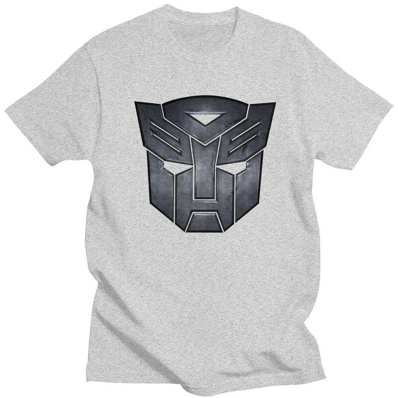 Custom Fashion Cartoon Autobot Transformers Car T Shirts Men Tshirts Casual Tee 100 Cotton Oversized Tshirts Merch