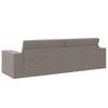Taupe Sleeper Sofa 245 x 78 x 77 cm Fabric