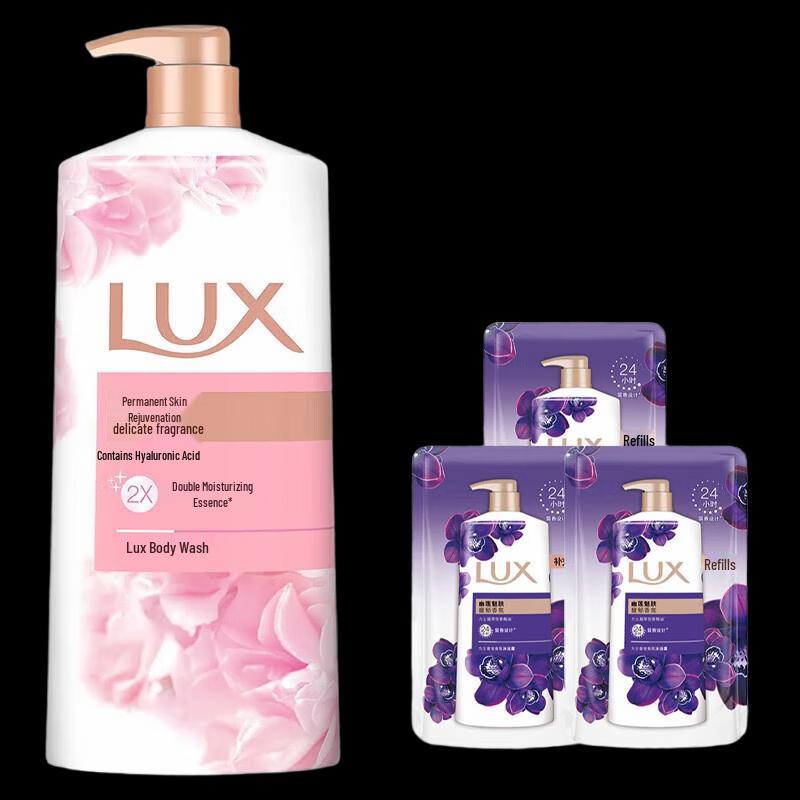 LUX Moisturizing Shower Gel Family Pack