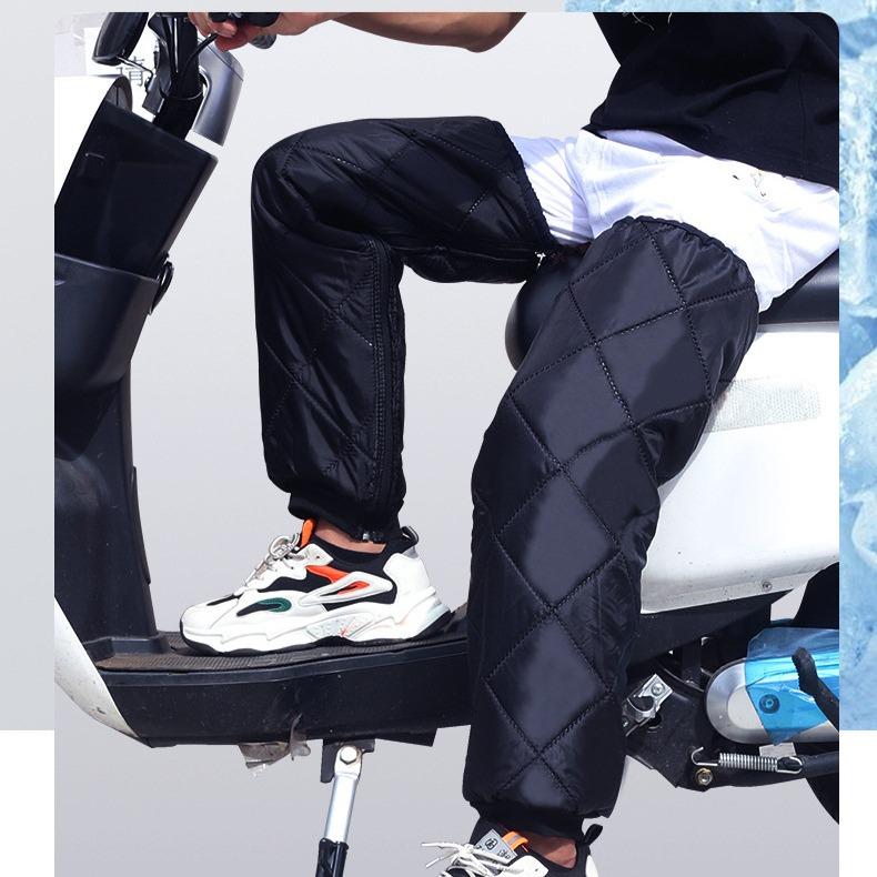 Motorcycle Thermal Knee Pads Leg Sleeves Elastic Band for Adults Outdoor Work Skiing