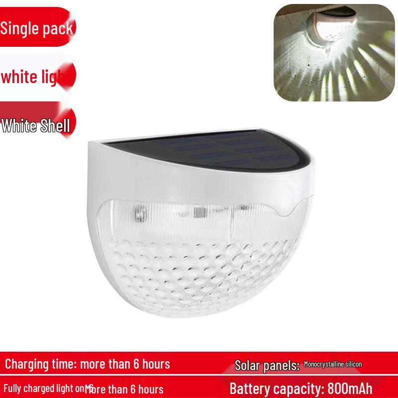 Solar Wasserdichte Außenleuchten – Automatisches Einschalten bei Dämmerung zur Dekoration von Garten, Rasen, Wand und Zaun.