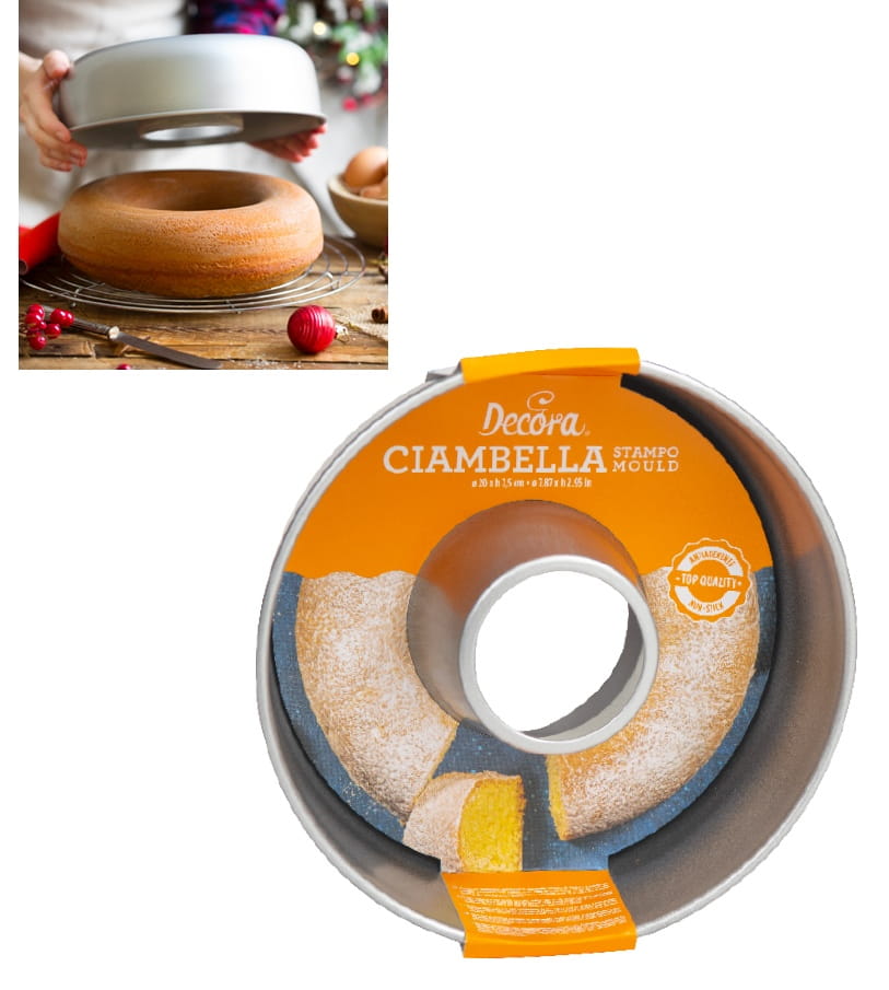 Super Merchant Bakvorm Donut Babka Savarin Decora 28cm