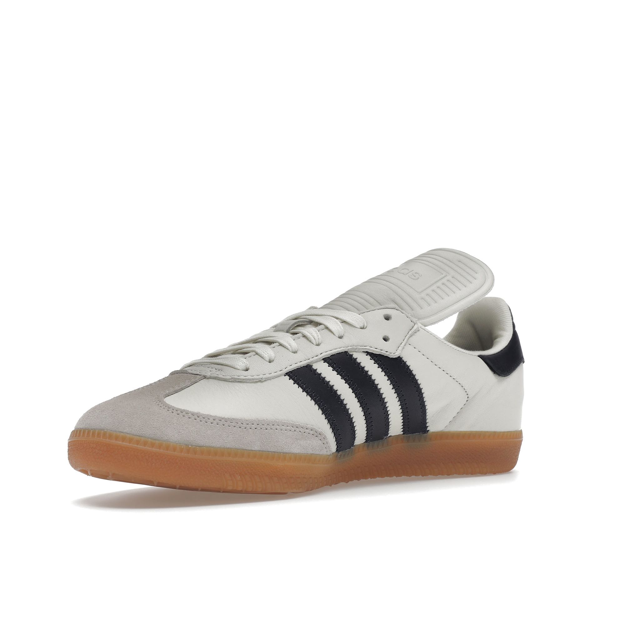 Pharrell x adidas Samba Human Race Облачно-белые Унисекс Кроссовки Ночно-серые — фото 4