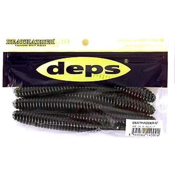Deps Death Adder Worm 6 inch - Watermelon Seed #02