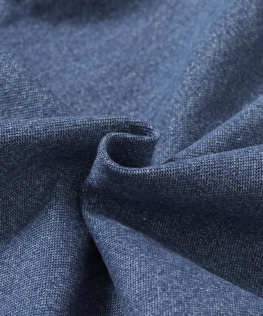 Cliff Mayer Medium Drawstring Denim Dark Blue Women's Pants,