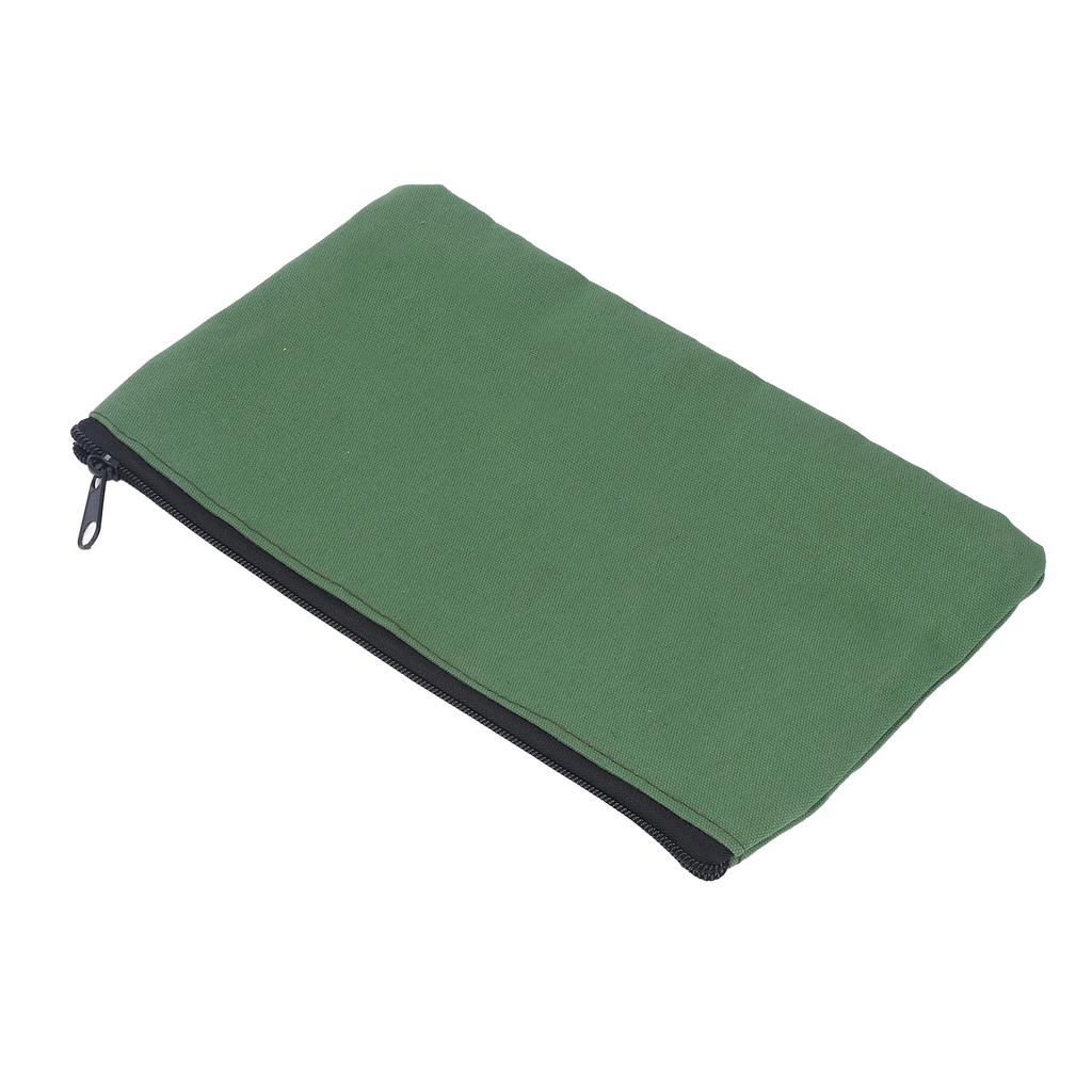 Werkzeugtasche Armeegrün Canvas Tragbar Multifunktional Schwerlast Handtasche für Schraubenschlüssel Schraubendreher Nagel