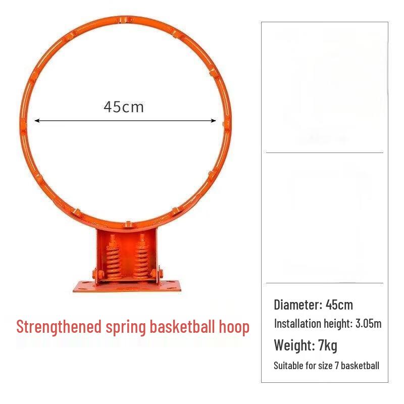 WEZHO Wall-Mounted Basketball Hoop