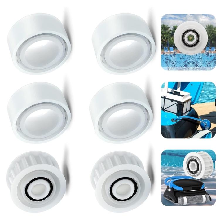 3884997-R6 Guide Wheels 4 Pack with 2 Pack Pulley Gear for C5 DX6 M400 M500 Edge