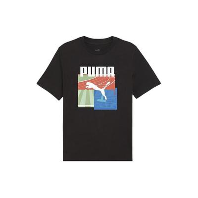 Retro American Letter Print Sport Casual Crew Neck Pullover Short Sleeve T-Shirt Men Tops Black 684760-01