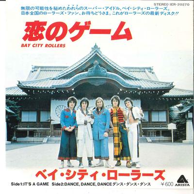 7inch Record BAY CITY ROLLERS - It's A Game / Dance, Dance, Dance IER20270 ARISTA 1977 Japan Pop Used