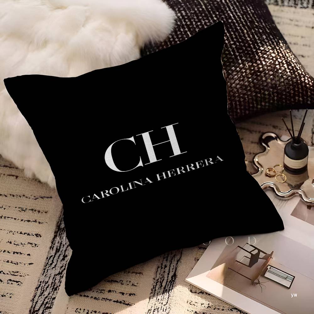 C-CarolinaS Fashion H-HerreraS Pillow Gift Home Office Decoration Pillow Bedroom Sofa Car Cushion CoverPillow Case