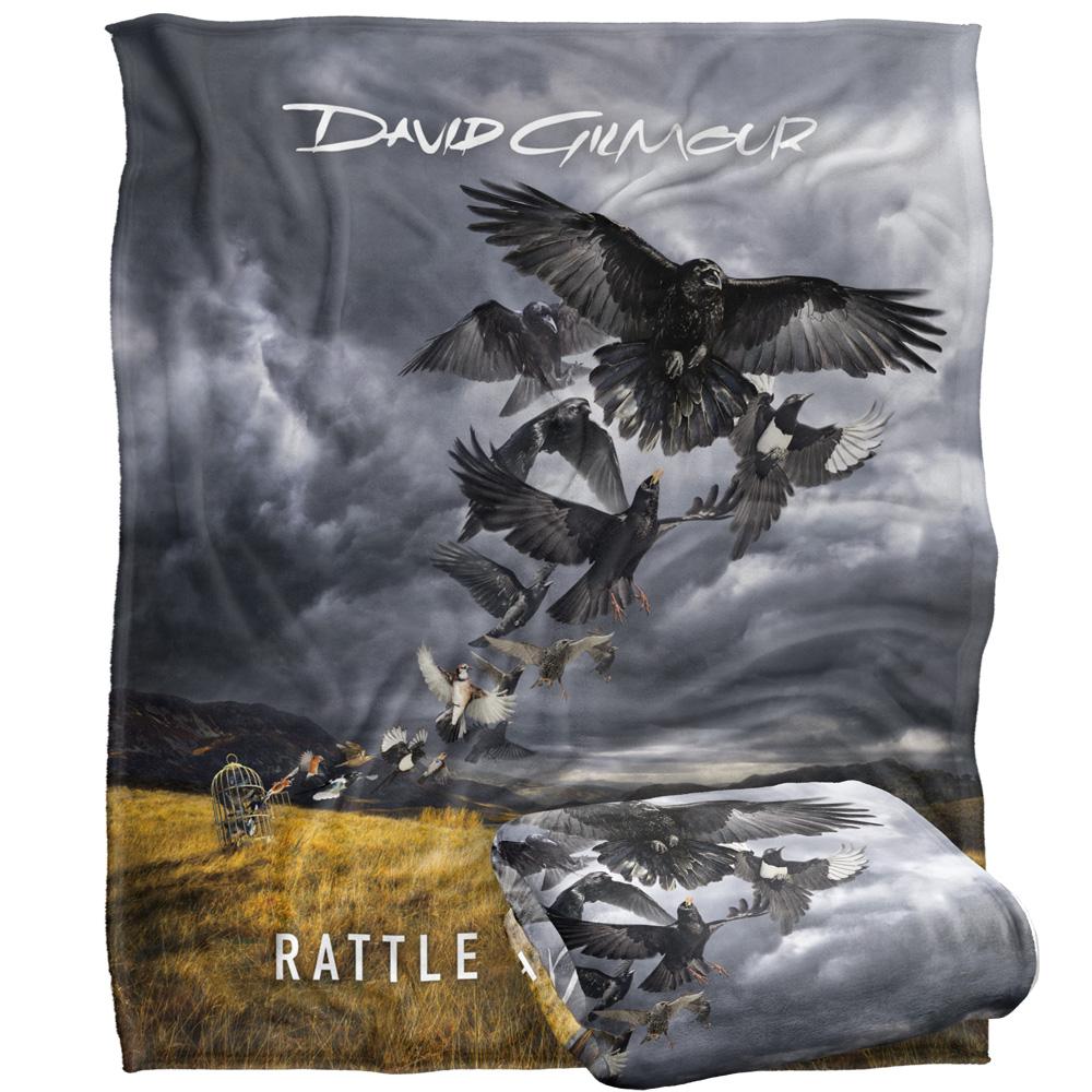 David Gilmour Rattle That Lock Silky Supersoft Blanket