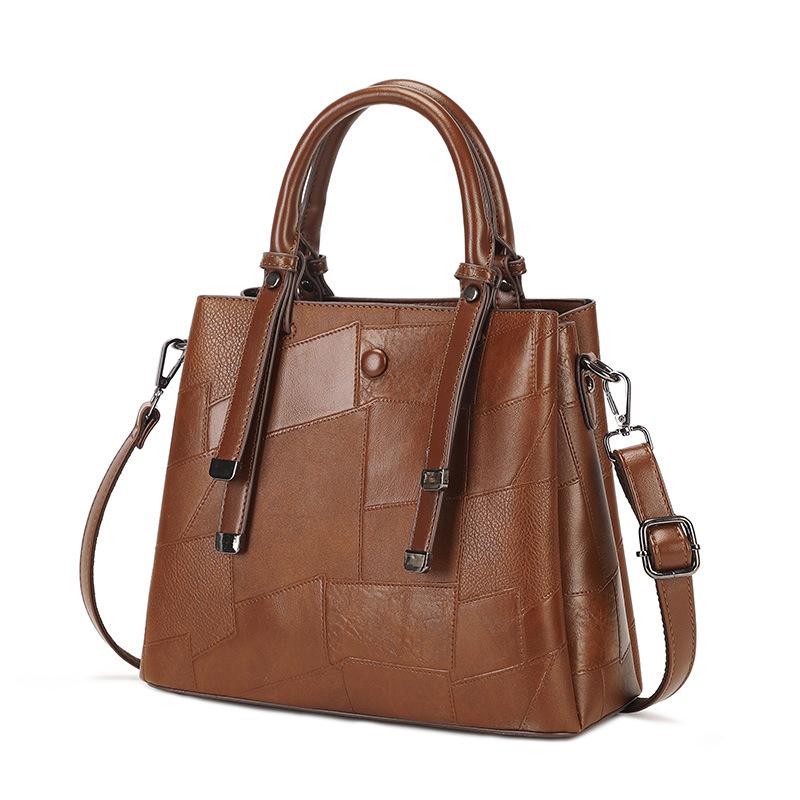 Europäischer und Amerikanischer Stil Neue Modische und Vielseitige Pendeltasche mit Großer Kapazität Nische Ein Schulter Crossbody Tragetasche